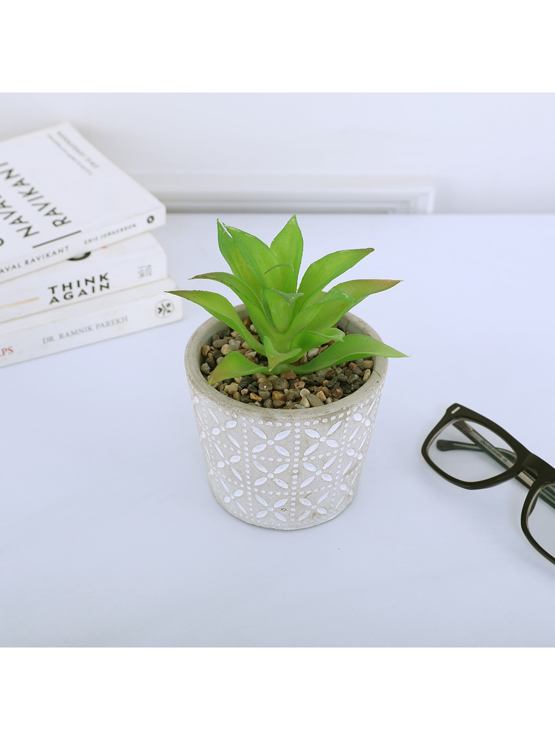 

HomeTown Grey Bonsai Artificial Flowers & Plants With Pot