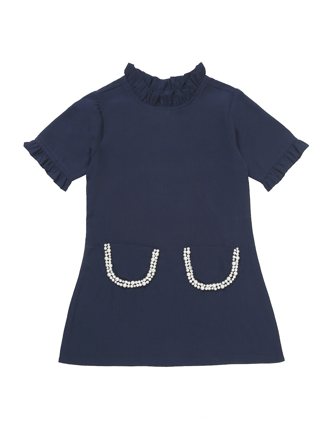

NYNSH Navy Blue A-Line Dress