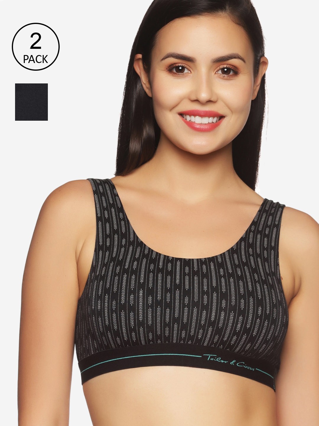 

Tailor & Circus Black Workout Bra