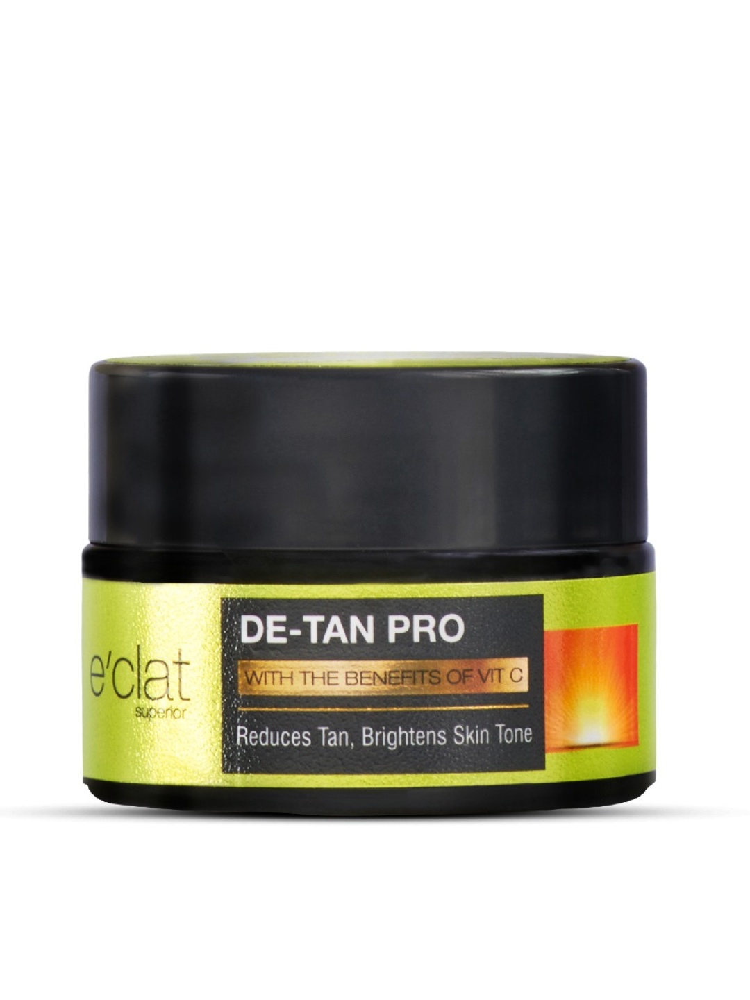

e'clat superior De-Tan Pro Face Mask with Benefits of Vitamin C - 50 g, Yellow