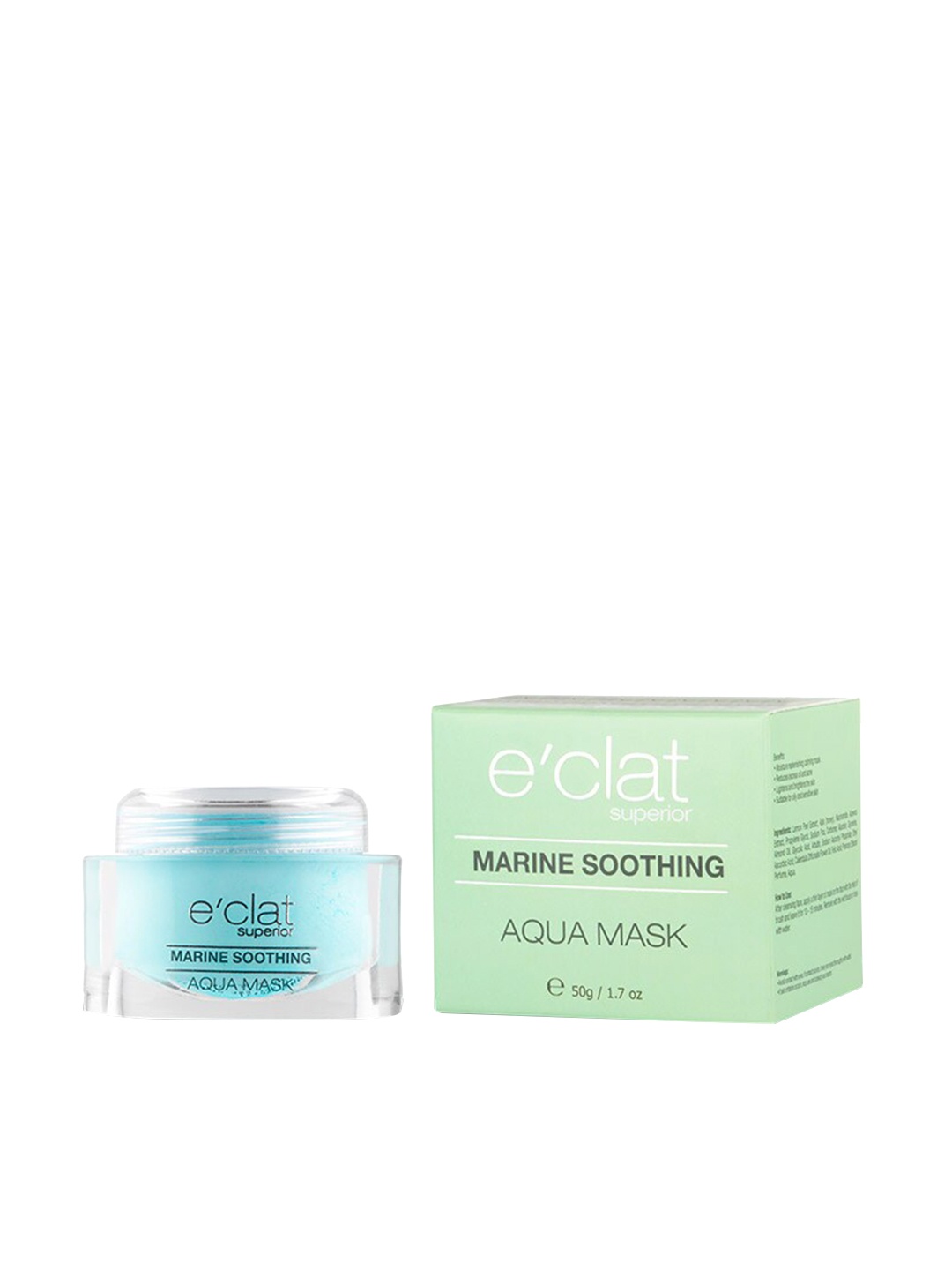 

e'clat Marine Soothing Aqua Mask-50g, Blue