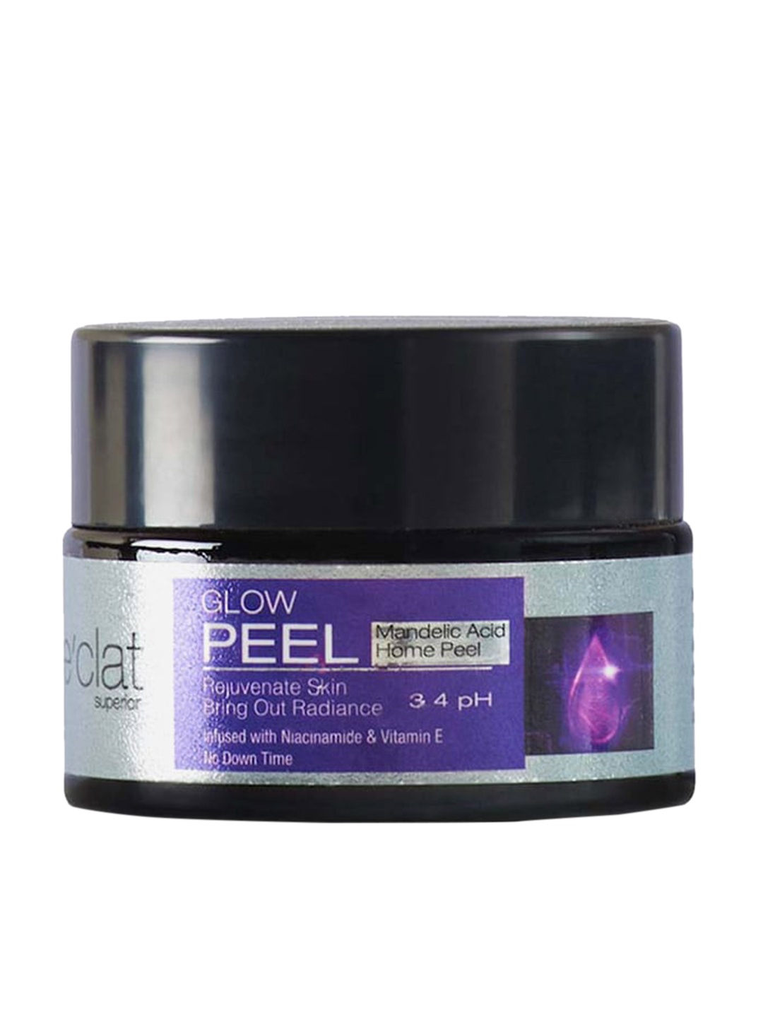 

e'clat superior Glow Peel with Niacinamide & Vitamin E - 15 g, Purple