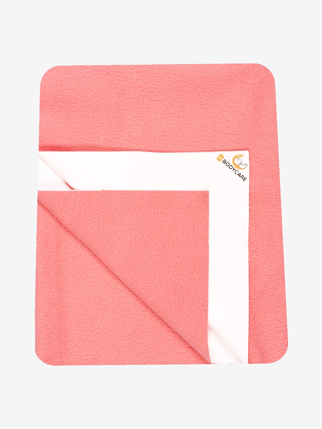 Bodycare Kids Coral Solid Cotton Water Resistant Mattress Protector