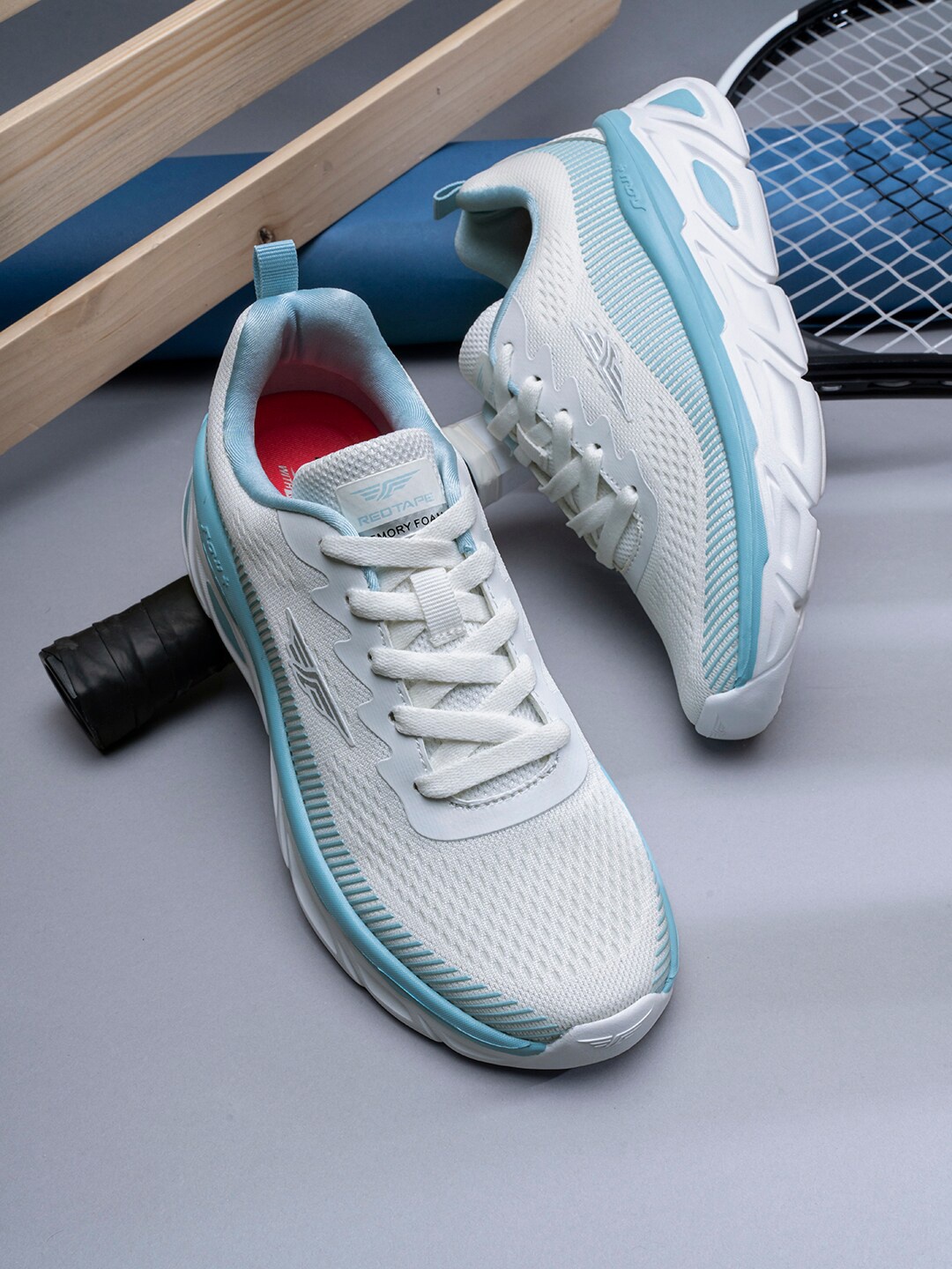 

Red Tape Women White Walking Shoes