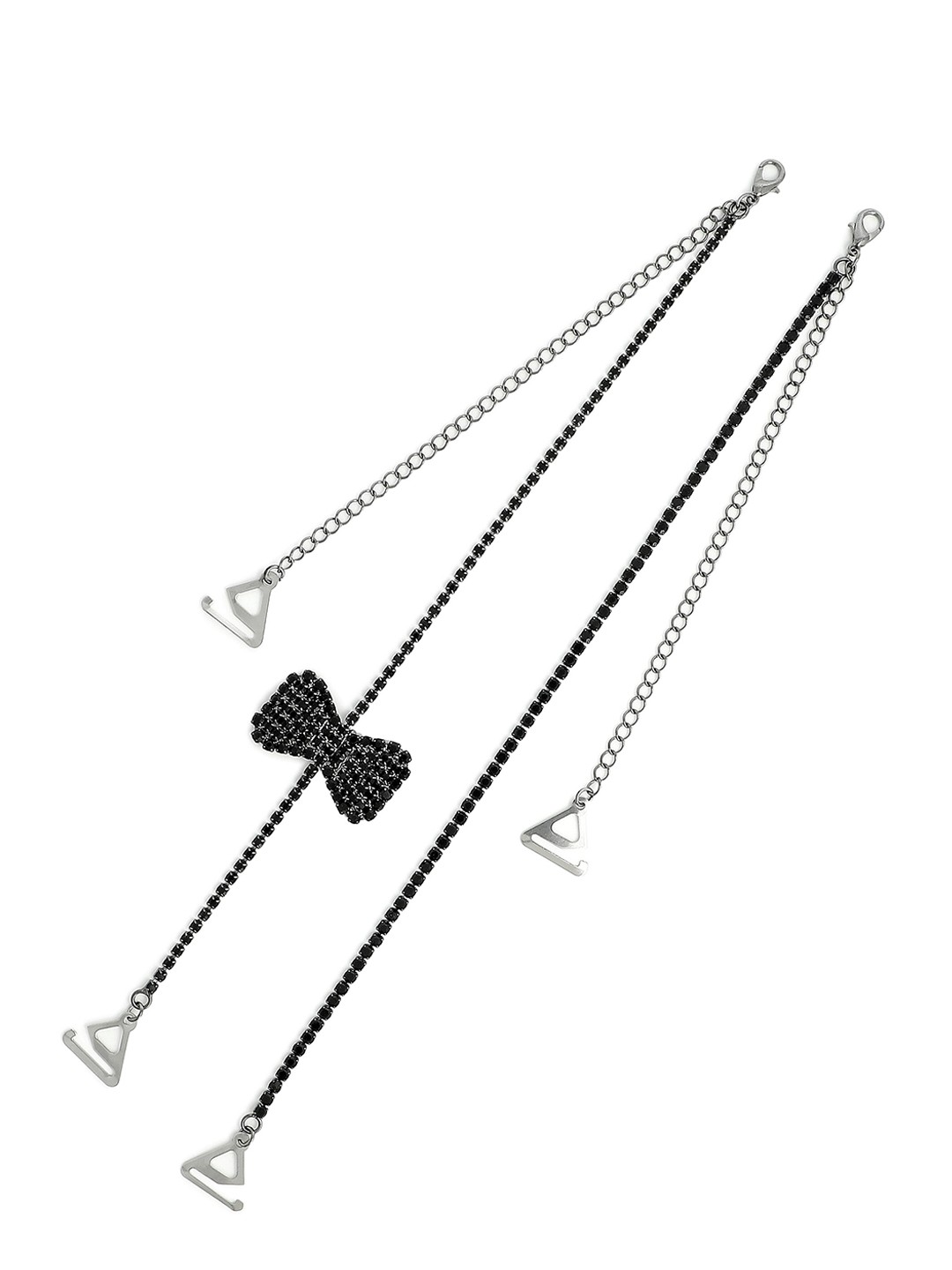 

EL REGALO Women Bra Straps & Extenders, Black