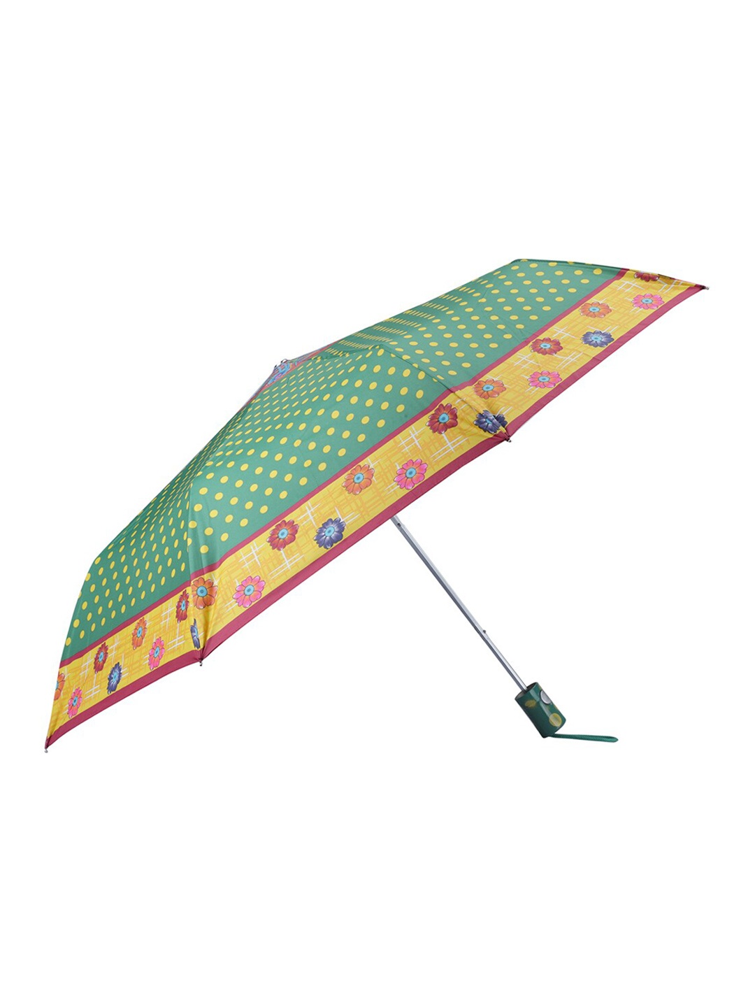 

THE CLOWNFISH Green Printed Umbrellas