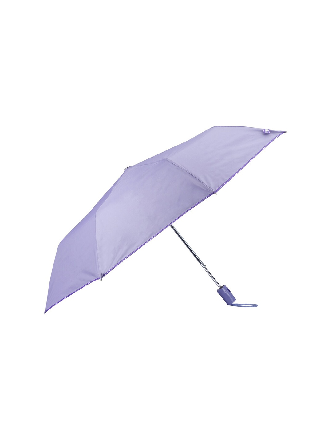 

THE CLOWNFISH Lavender Solid 3-Fold Umbrella