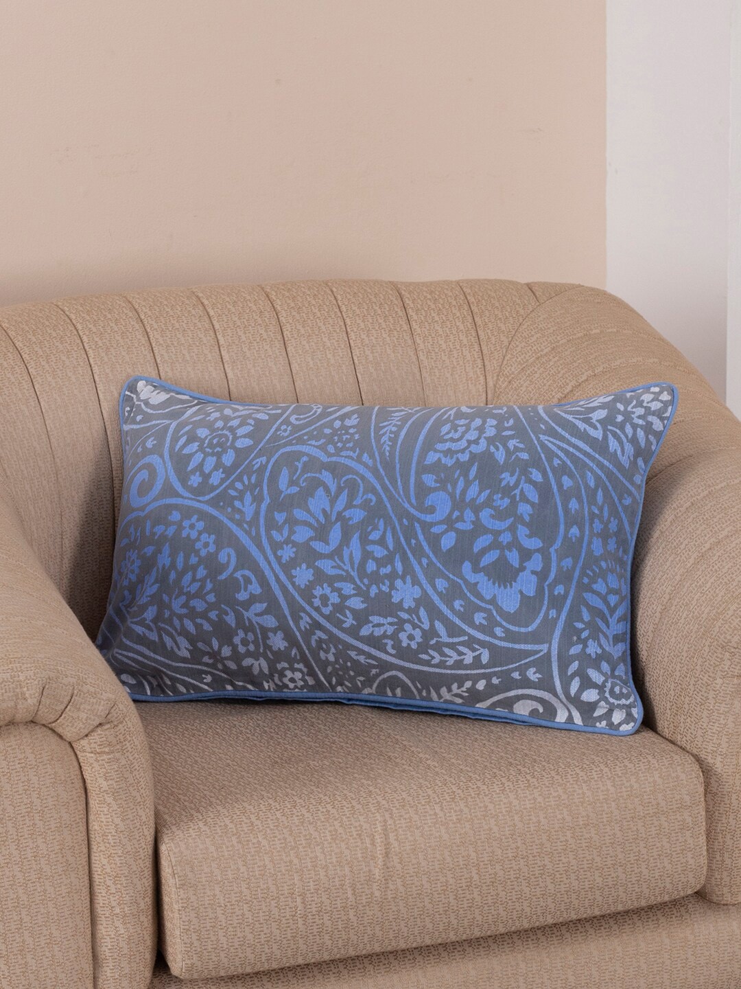 

MASPAR Unisex Blue Cushion Covers