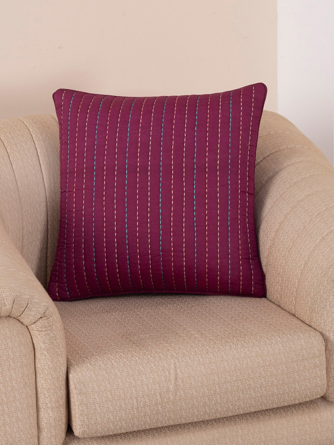 

MASPAR Unisex Red Cushion Covers