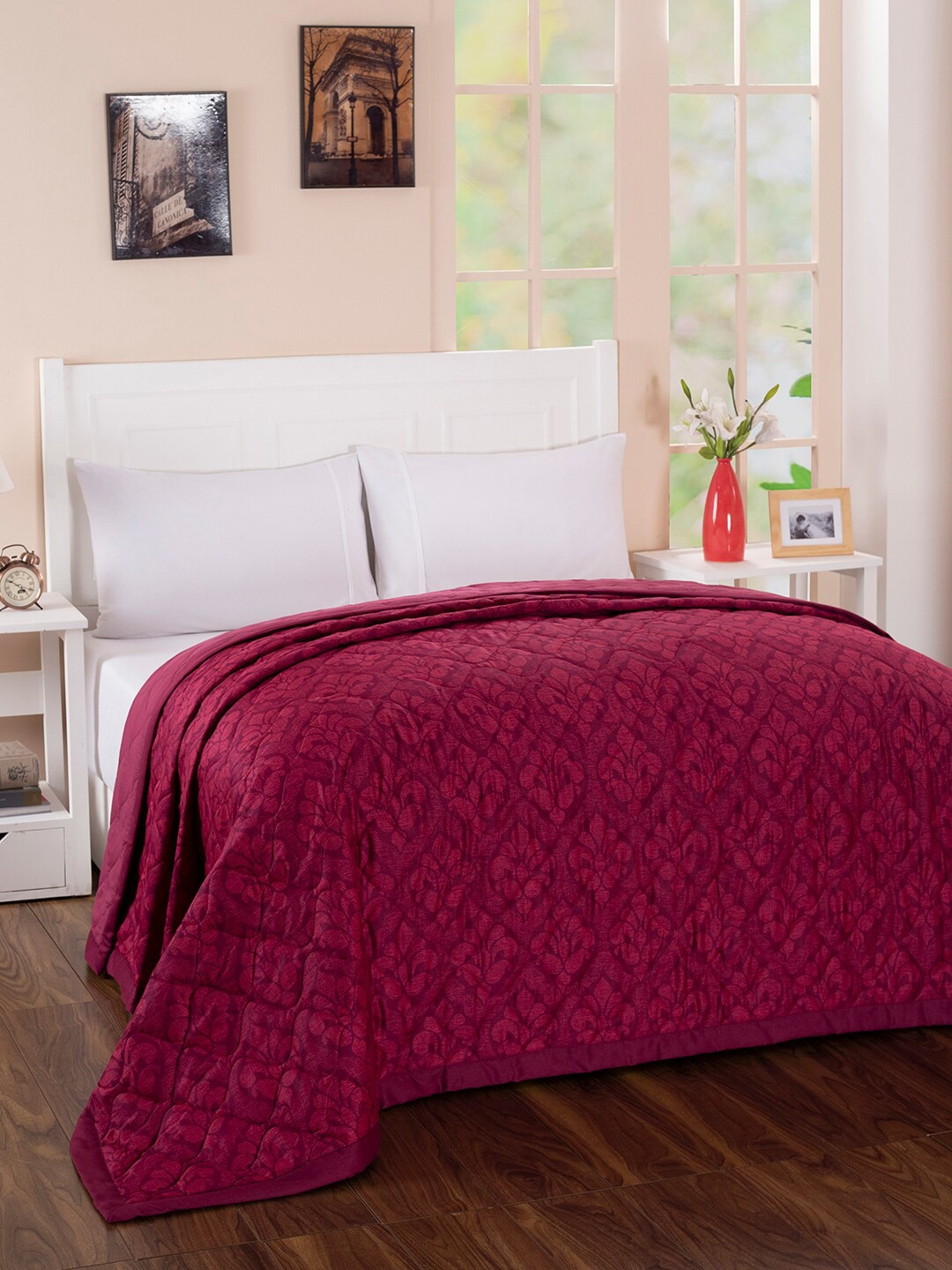 

MASPAR Unisex Red Blankets Quilts and Dohars