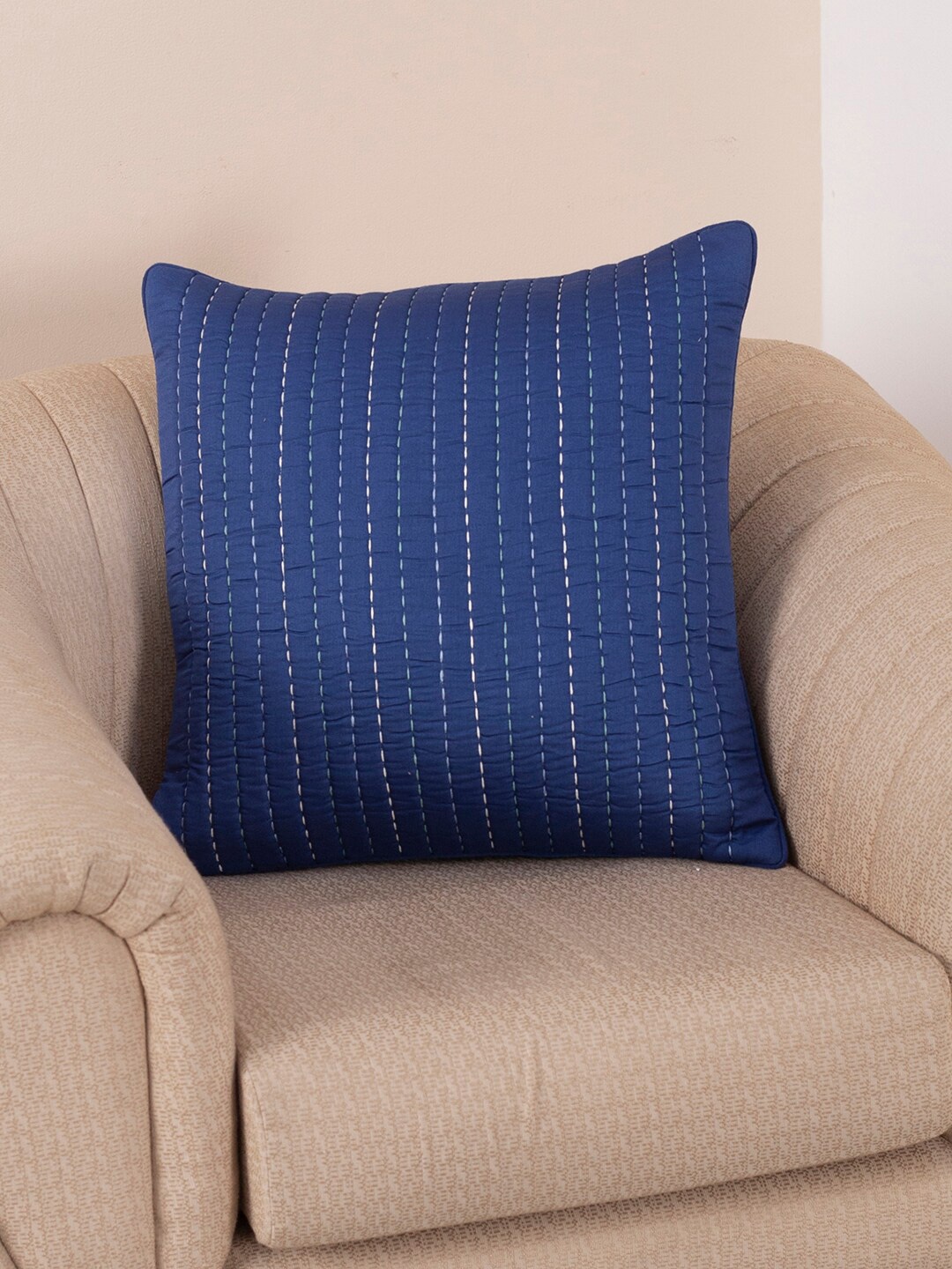 

MASPAR Unisex Blue Cushion Covers