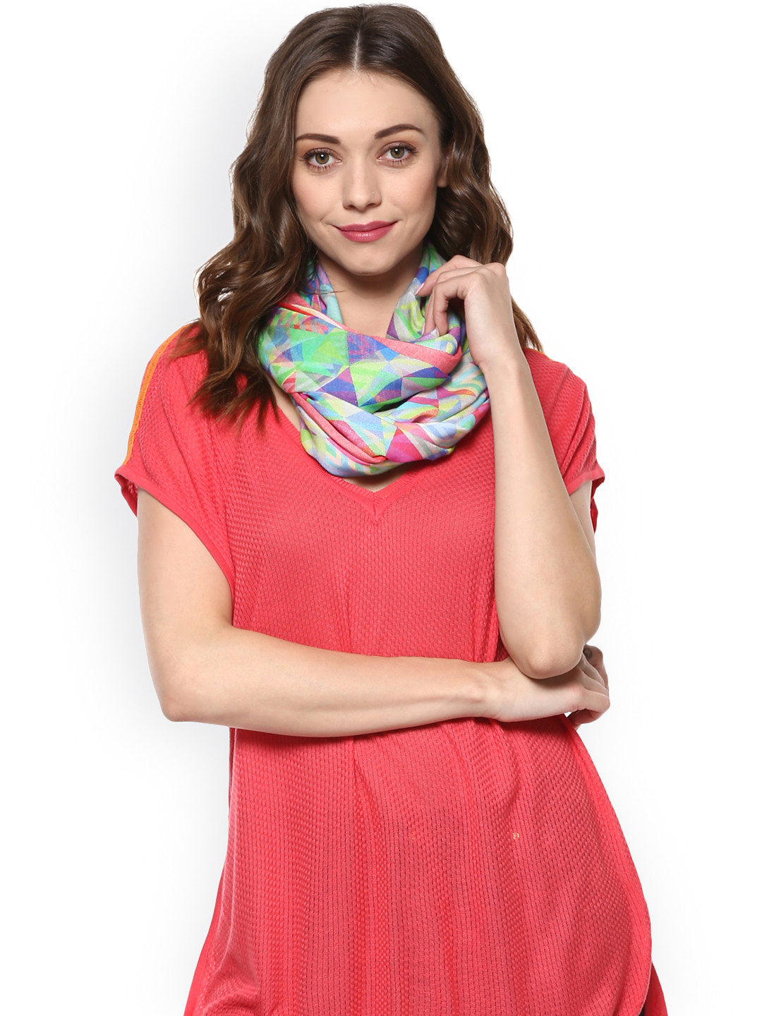 

SHINGORA Multicoloured Printed Stole, Multi