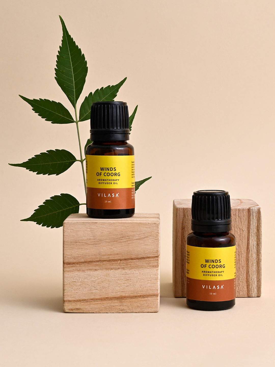 

VILASA Winds of Coorg Aromatherapy Diffuser Oil - 10 ml, Transparent