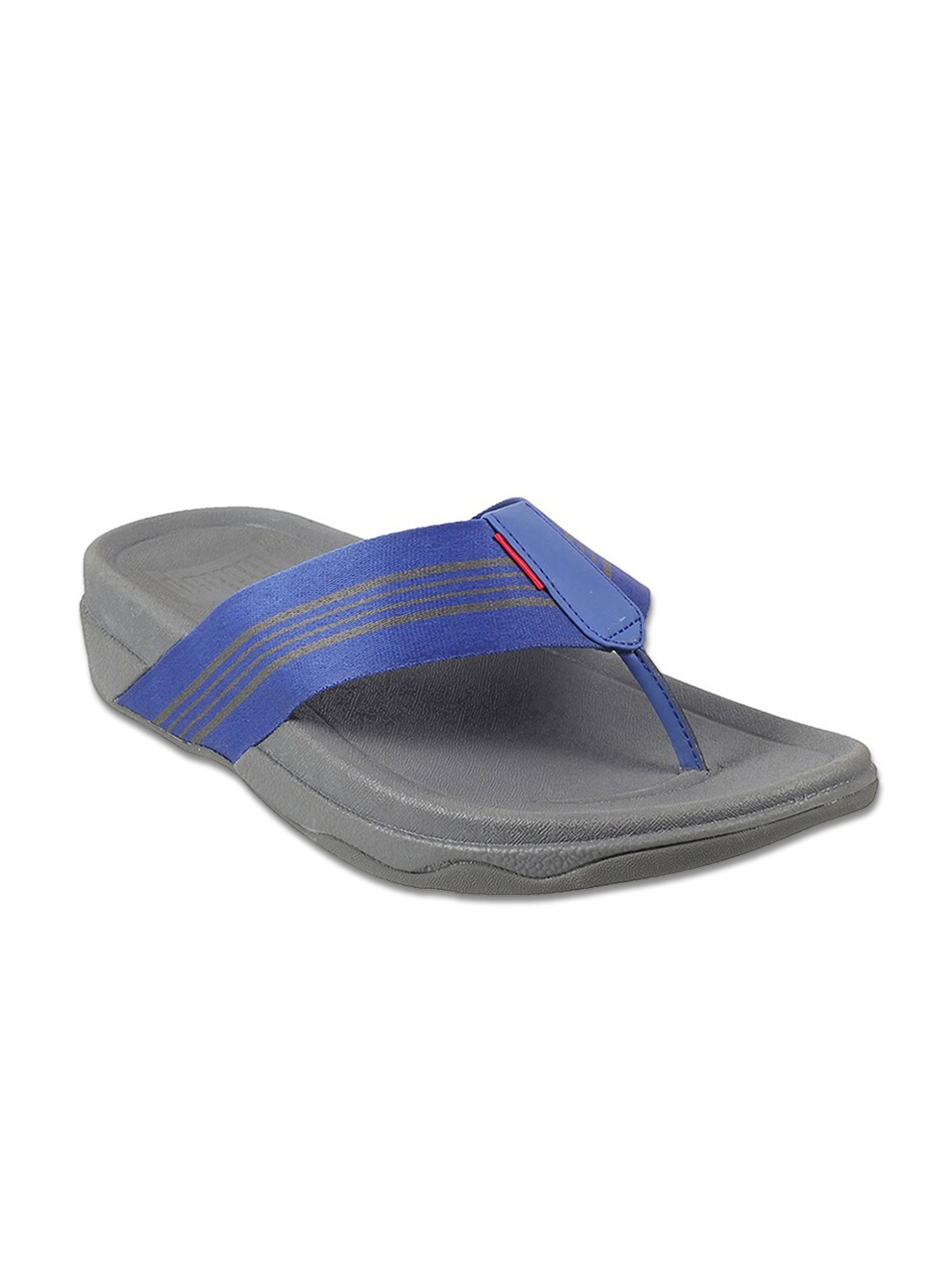 

fitflop Men Blue Leather Comfort Sandals