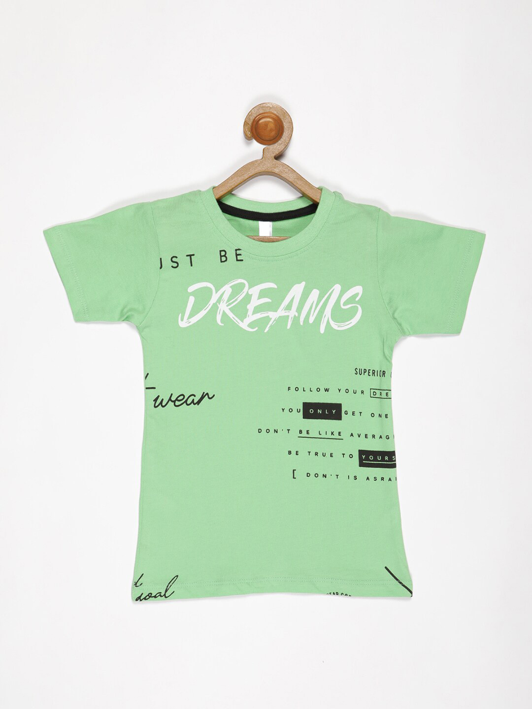 

V2 Value & Variety Boys Green V-Neck T-shirt