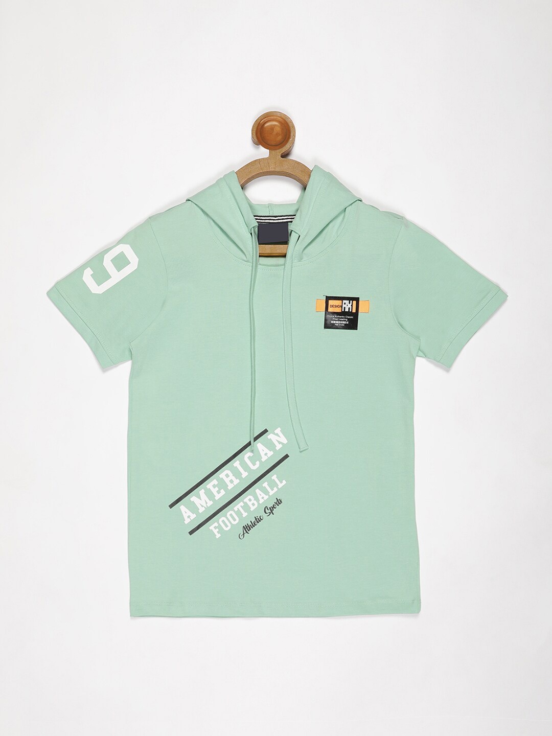 

V2 Value & Variety Boys Green & green lily V-Neck T-shirt