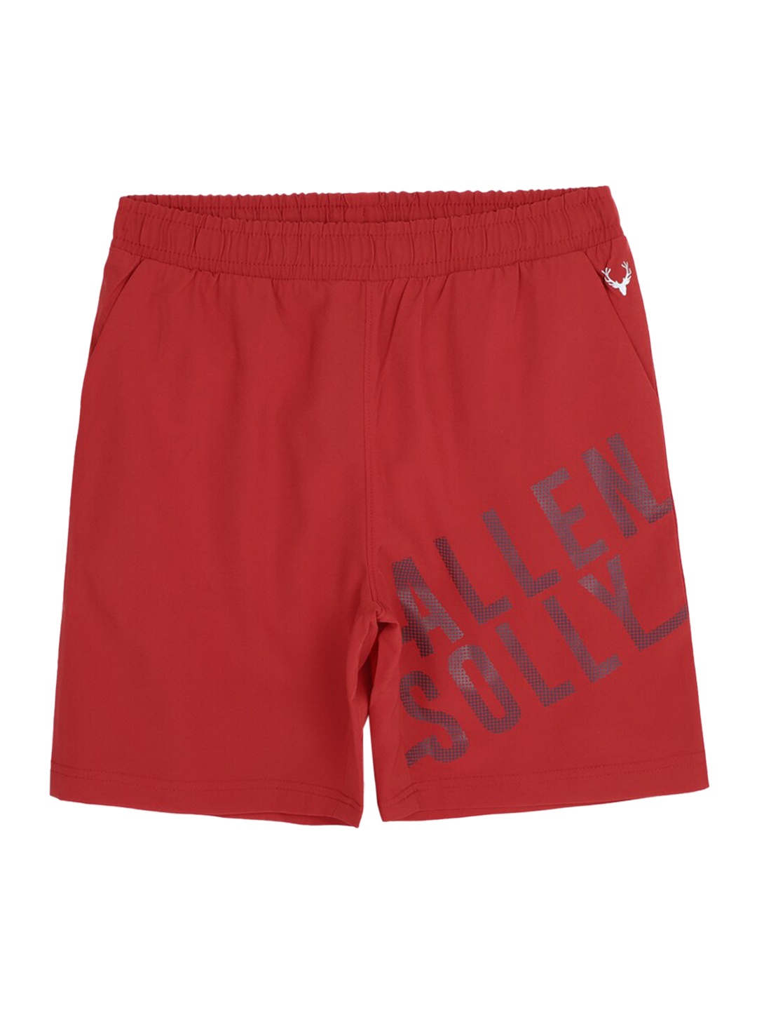 

Allen Solly Junior Boys Red Printed Shorts