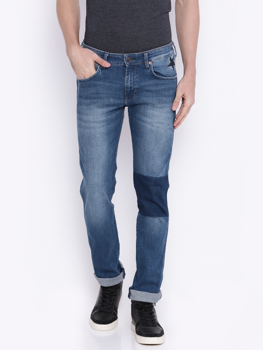 

Wrangler Men Blue Slim Fit Stretchable Jeans