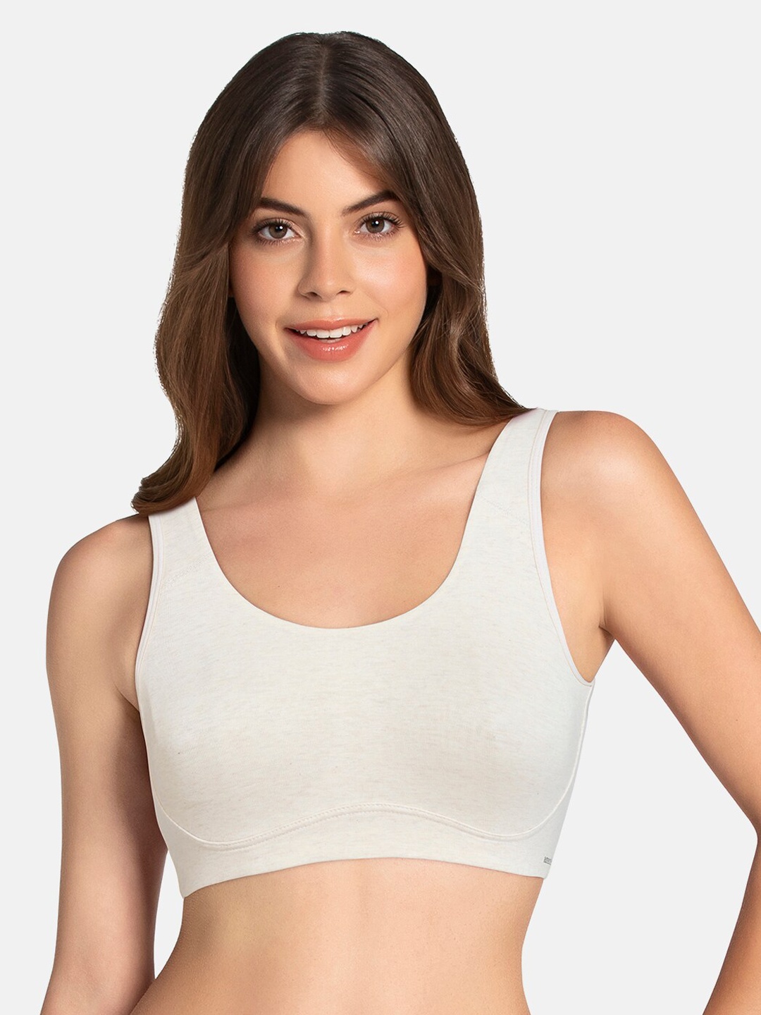 

Amante Solid Non Padded All Day Lounge Cami Bra - BRA78801, White