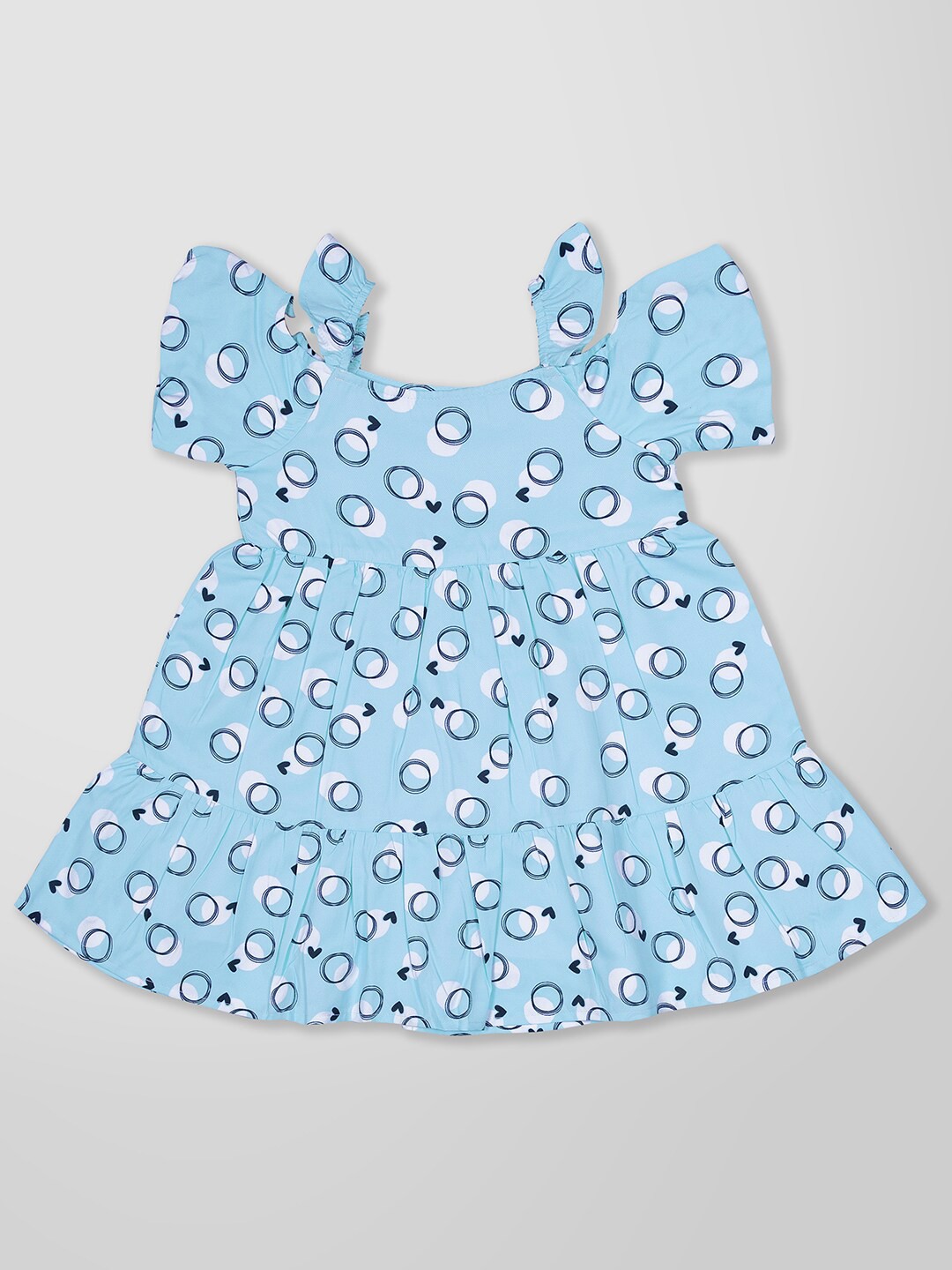 

MYY Blue Crepe Dress