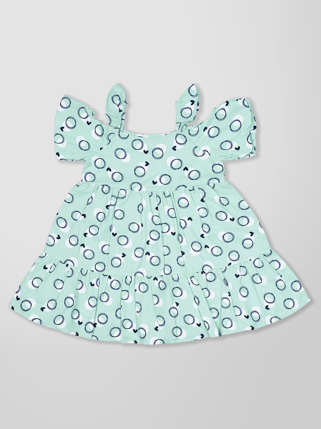 

MYY Green Crepe Dress
