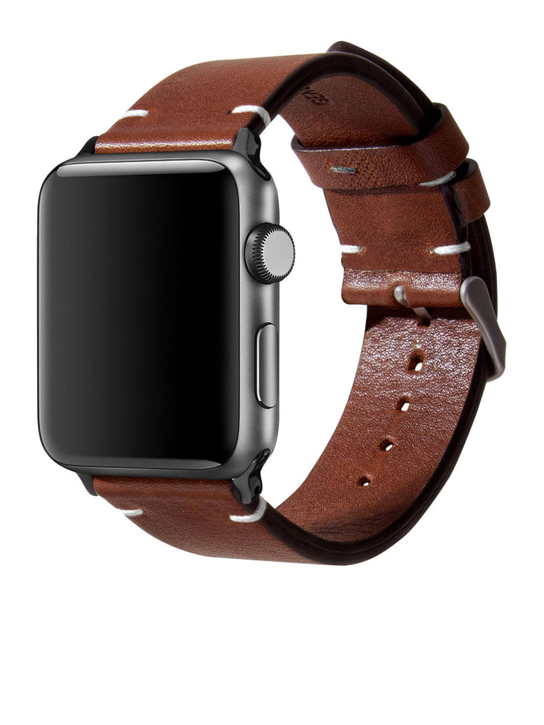 

DailyObjects Brown Genuine Leather Two-stitch Watch Straps