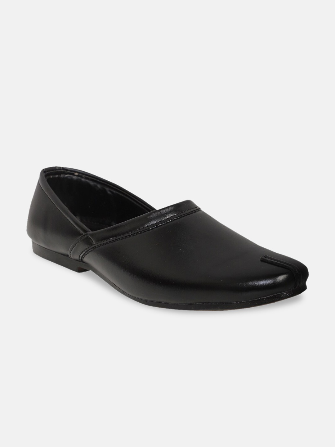 

PANAHI Men Black Slip-On Sneakers