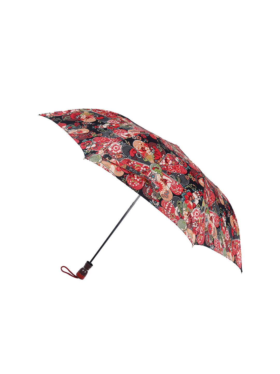 

KK Red & Black Printed 2-Fold Umbrella