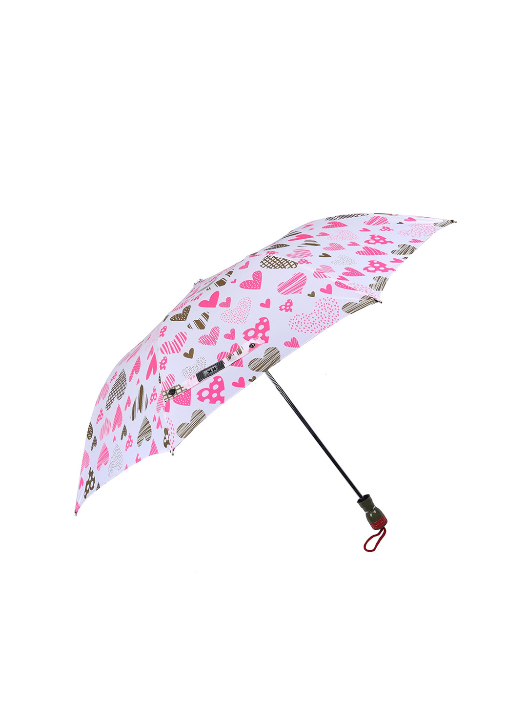 

KK Pink & White Printed 2-Fold Umbrella