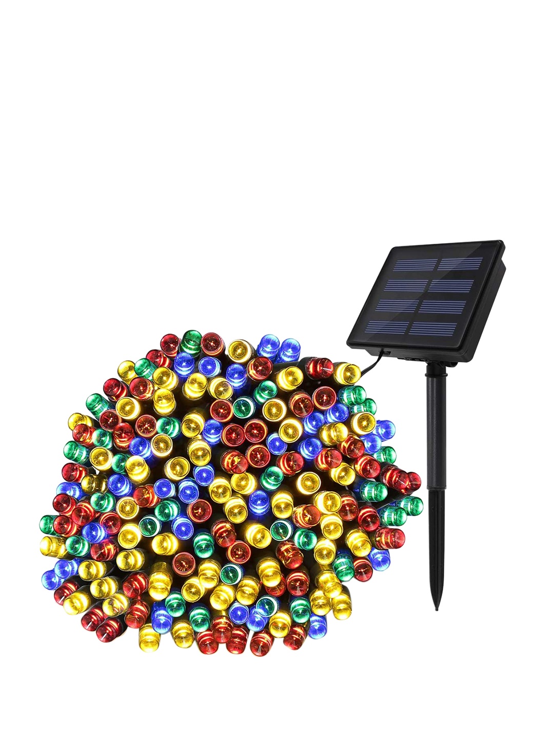

XERGY 120 Pieces Multicolored LED Solar Power String Lights, Multi