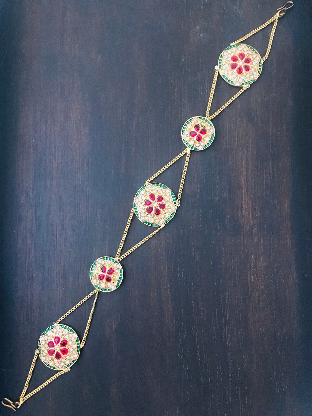 

The Opal Factory Gold Plated Green Head Jewellery