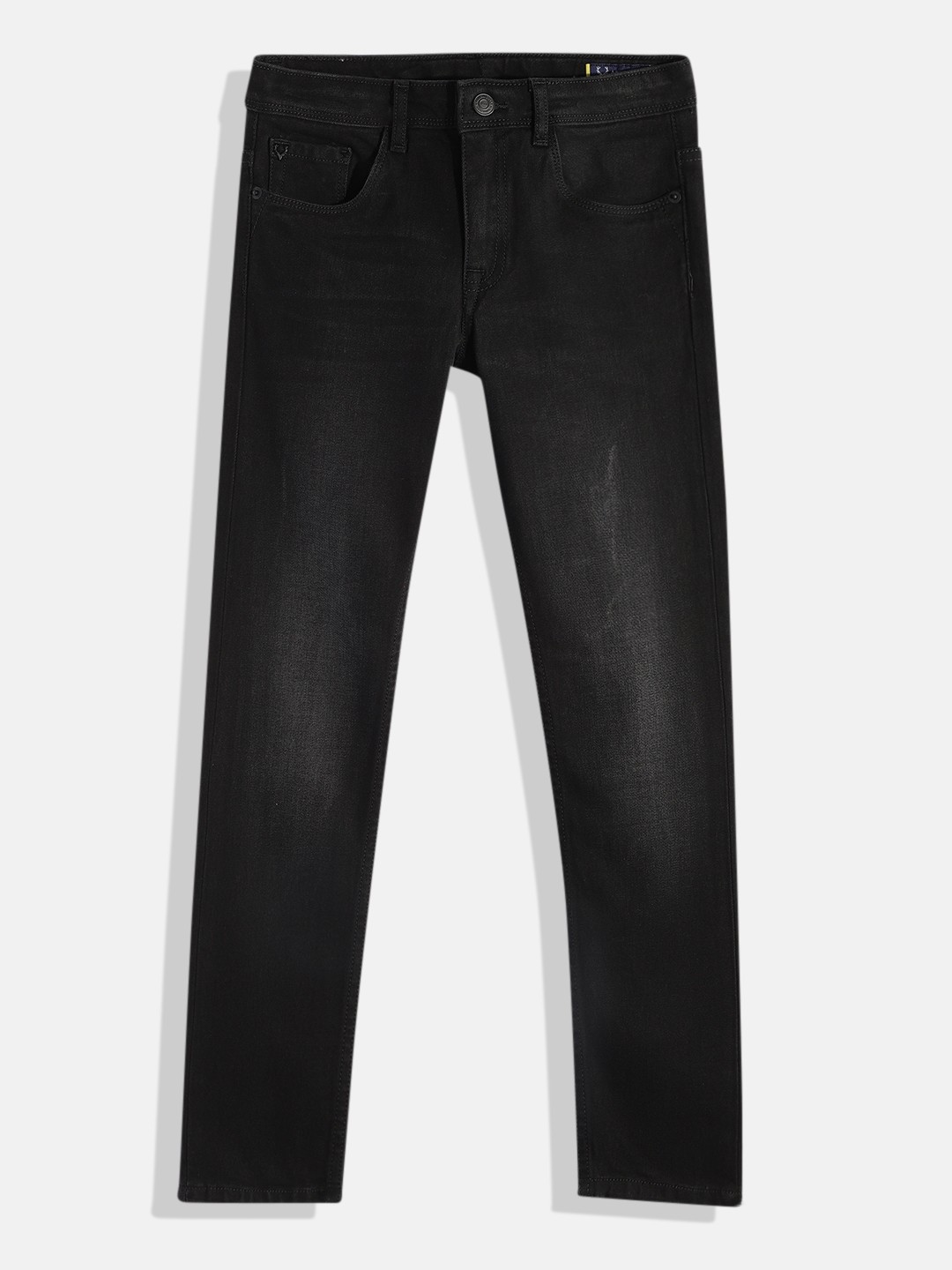 

Allen Solly Junior Boys Black Skinny Fit Light Fade Stretchable Jeans
