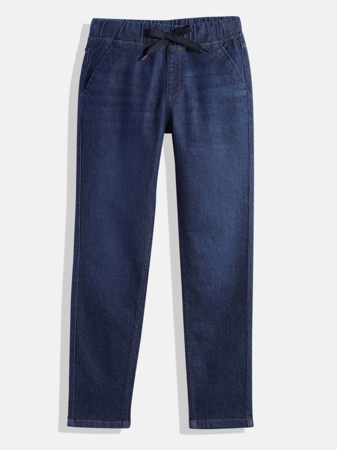 

Allen Solly Junior Boys Light Fade Stretchable Jeans, Navy blue