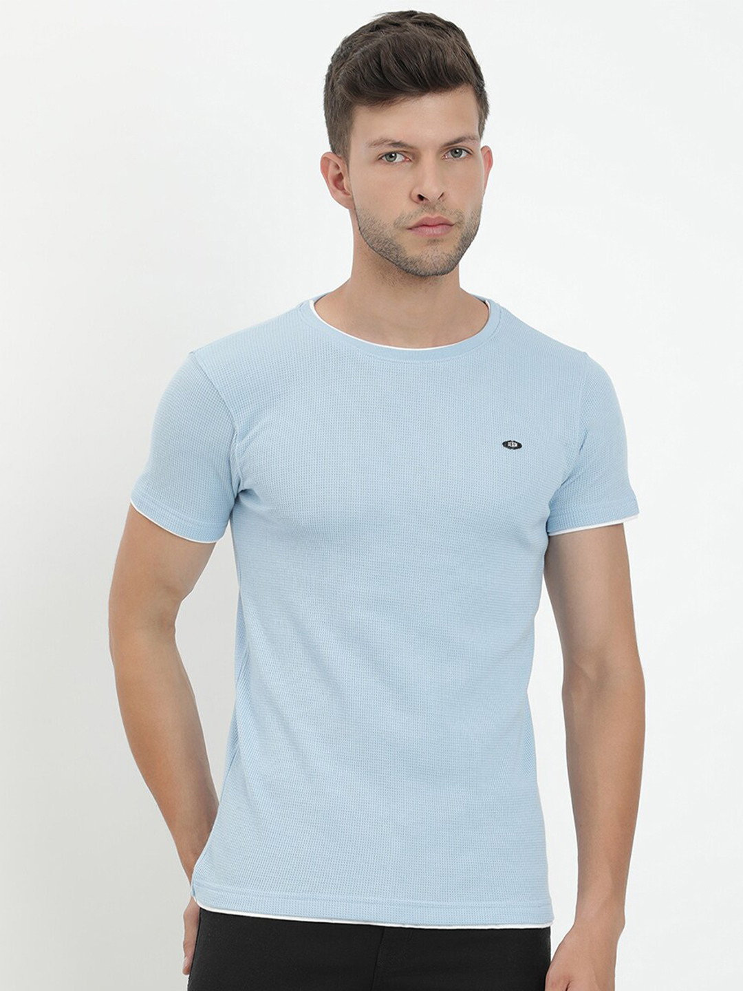 

V2 Value & Variety Men Blue T-shirt