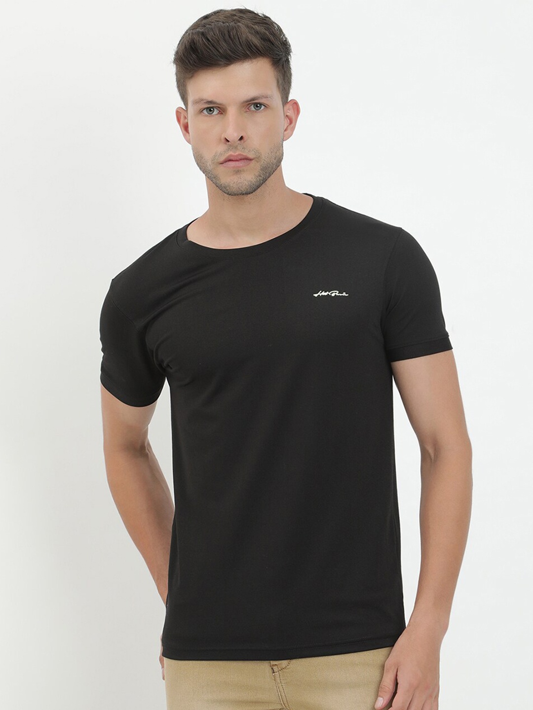 

V2 Value & Variety Men Black T-shirt
