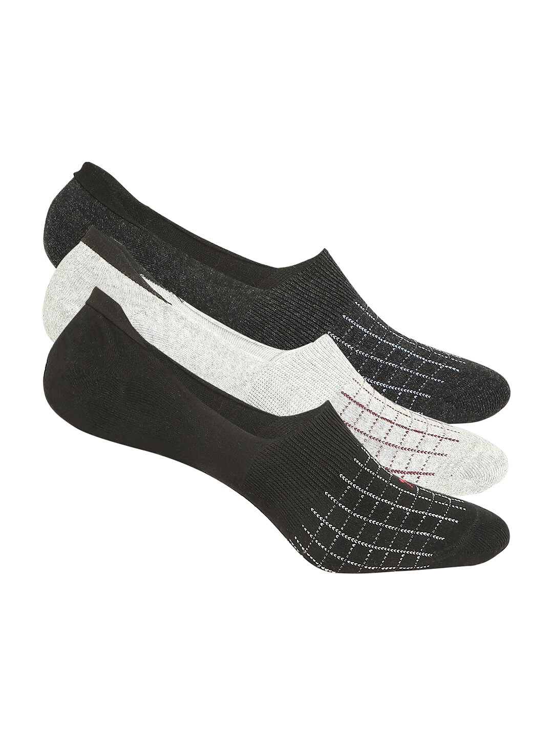 

Black Panther Pack Of 3 Assorted Ankle-Length Pure Cotton Socks
