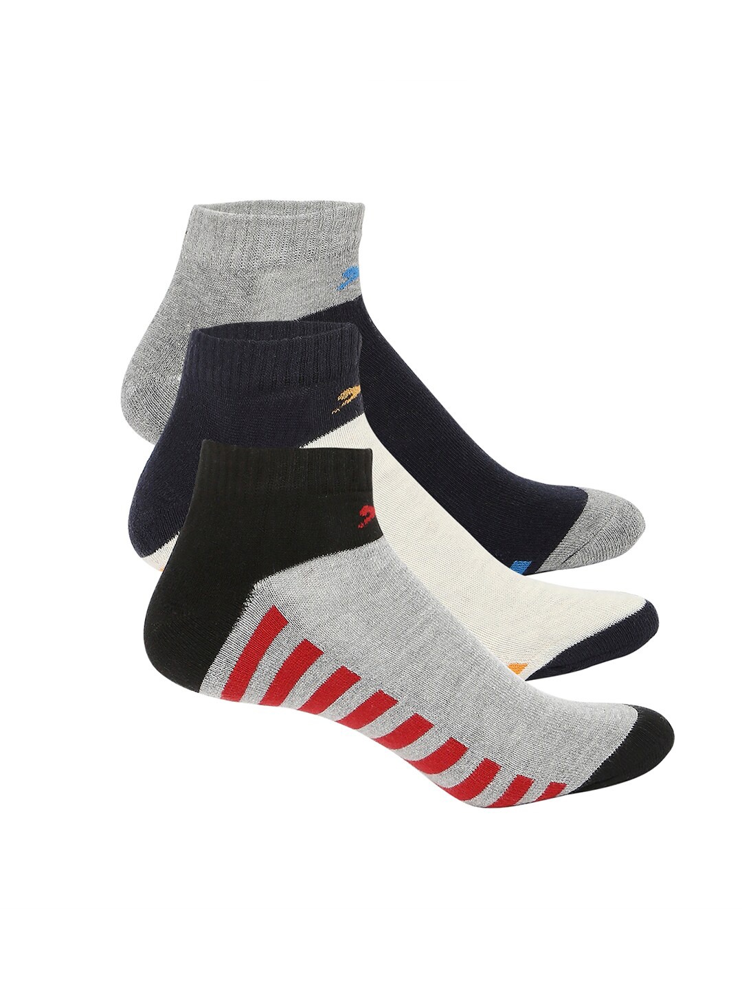 

Black Panther Pack of 3 Assorted Cotton Ankle-Length Socks