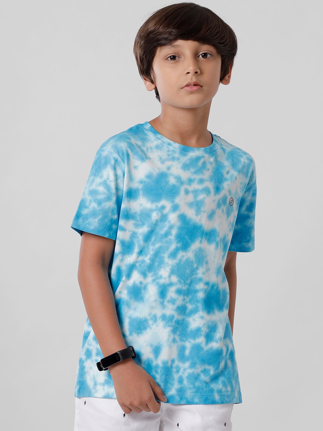 

PIPIN Boys Blue Dyed T-shirt