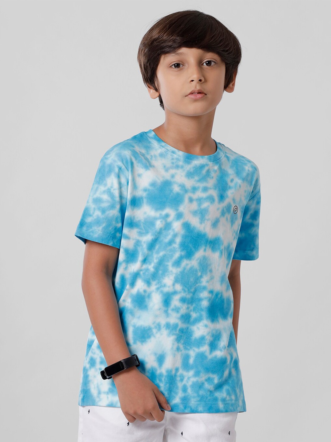 

PIPIN Boys Blue Dyed T-shirt
