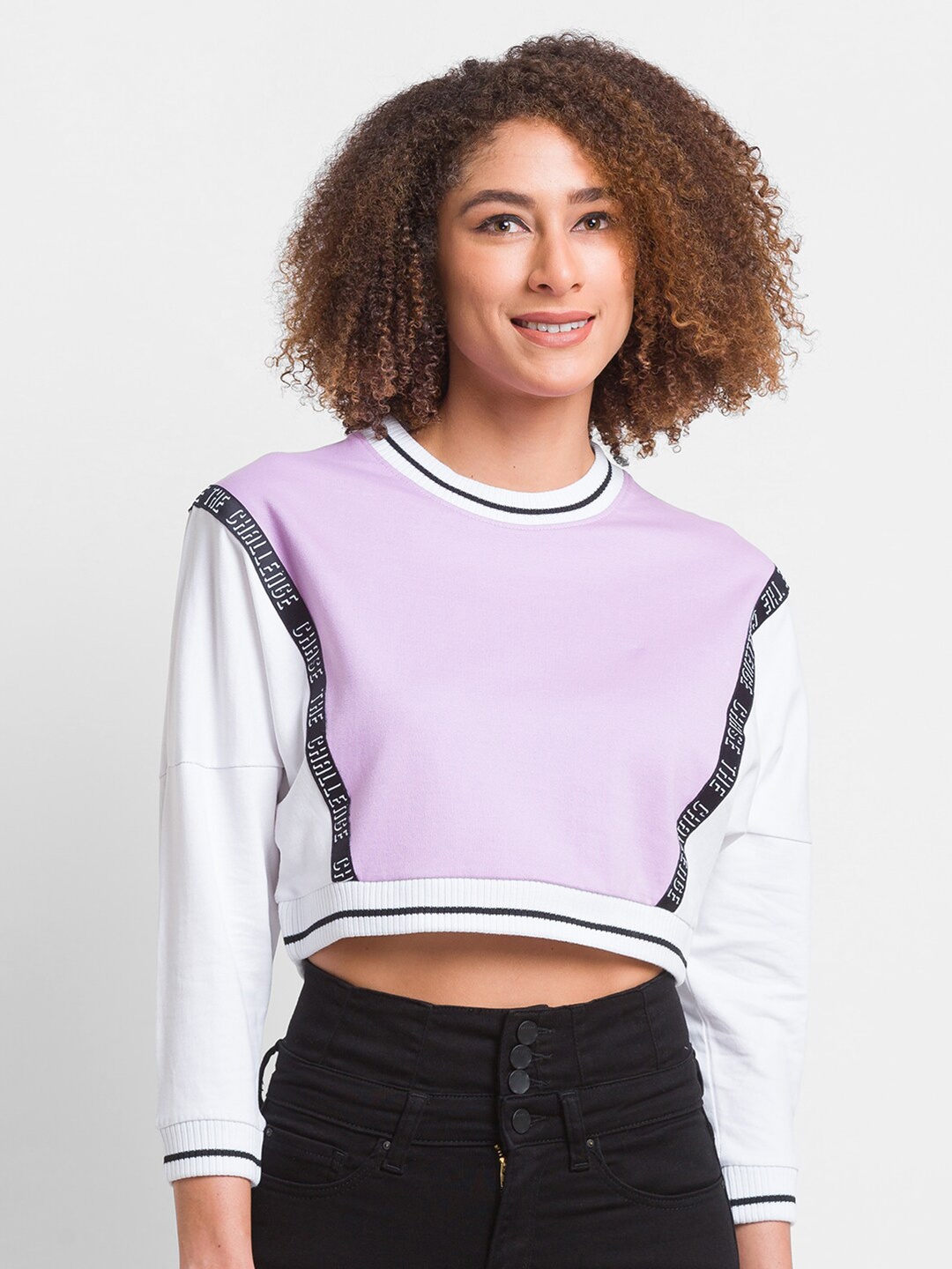 

SPYKAR Women Yellow Sweatshirt