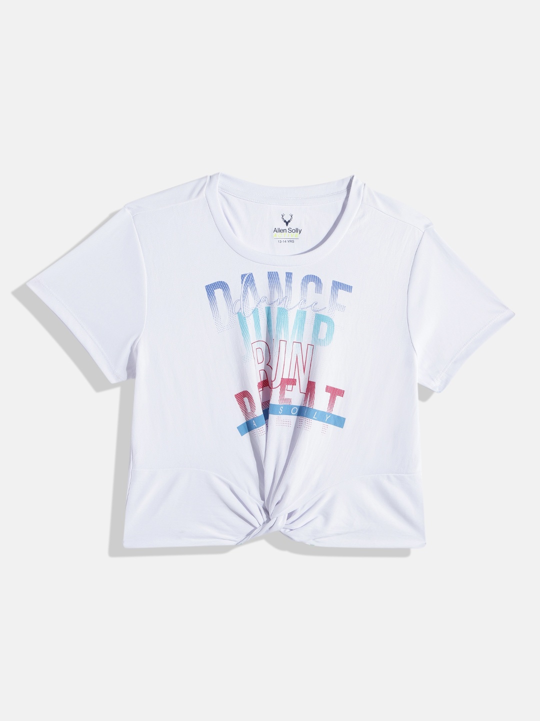 

Allen Solly Junior Girls Printed T-shirt, White