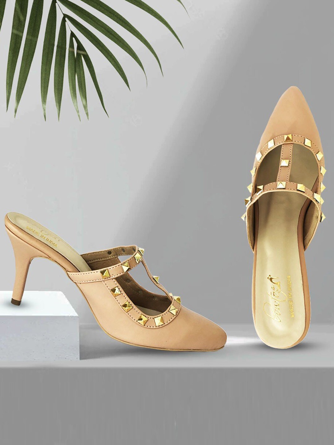 

Bowtoes Rose Colourblocked Pumps