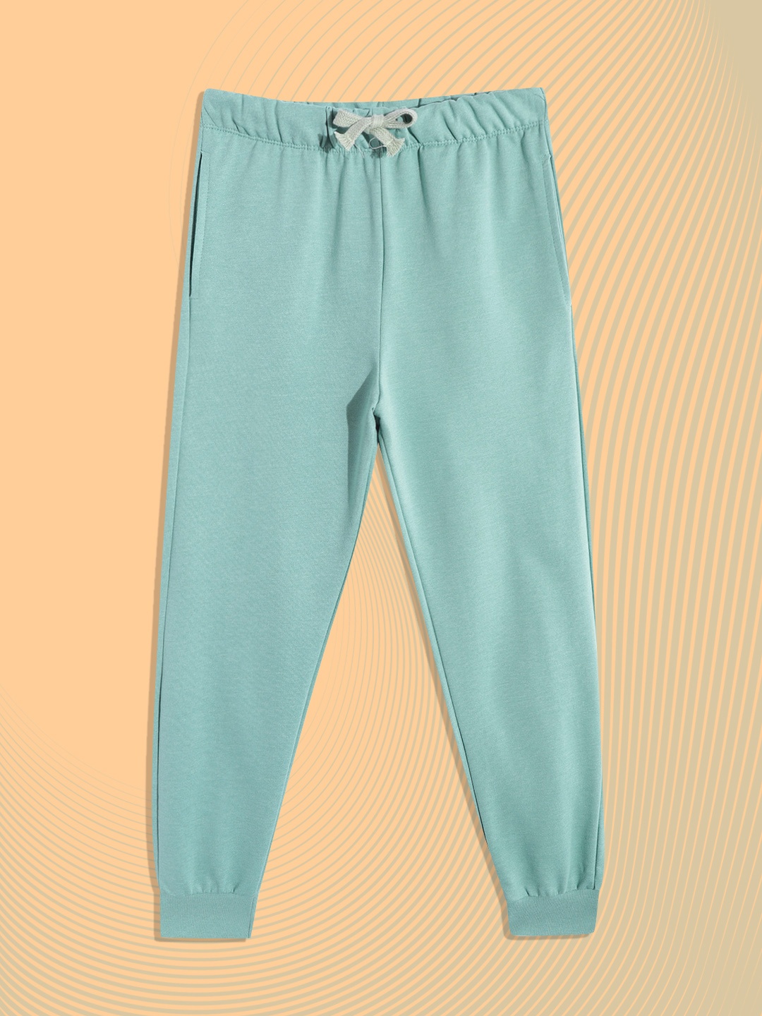 

LC Waikiki Boys Mint Green Solid Joggers