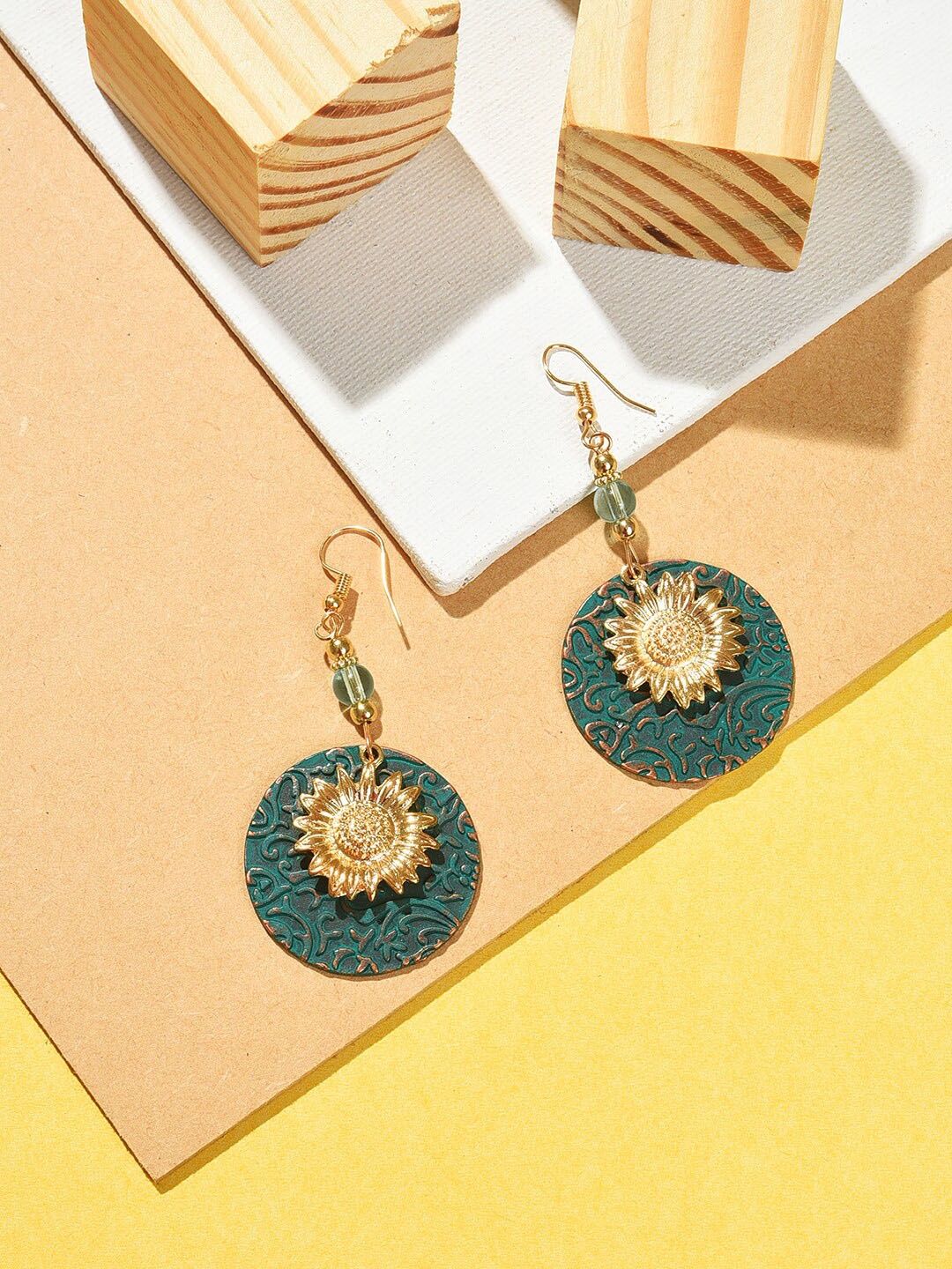 

SOHI Multicoloured Contemporary Drop Earrings, Multi