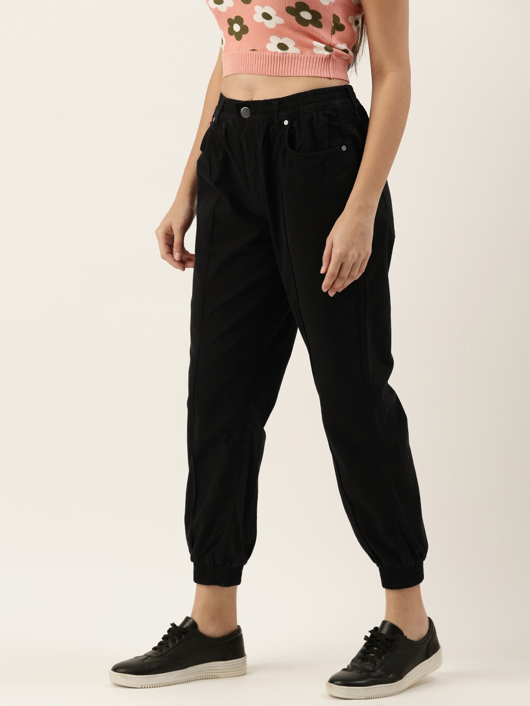 

FOREVER 21 Women Black Joggers