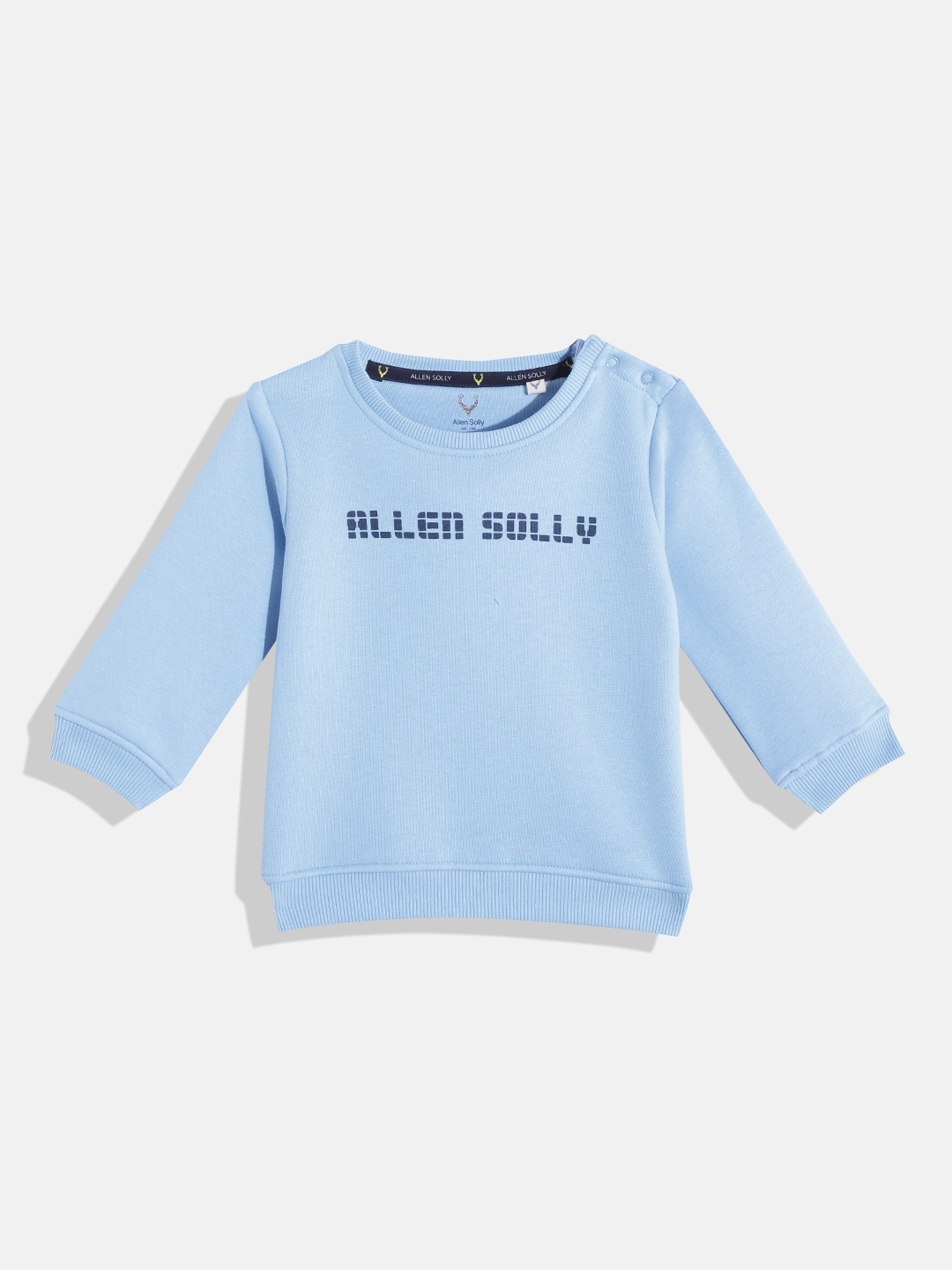 

Allen Solly Junior Infant Boys Blue Brand Logo Printed Sweatshirt