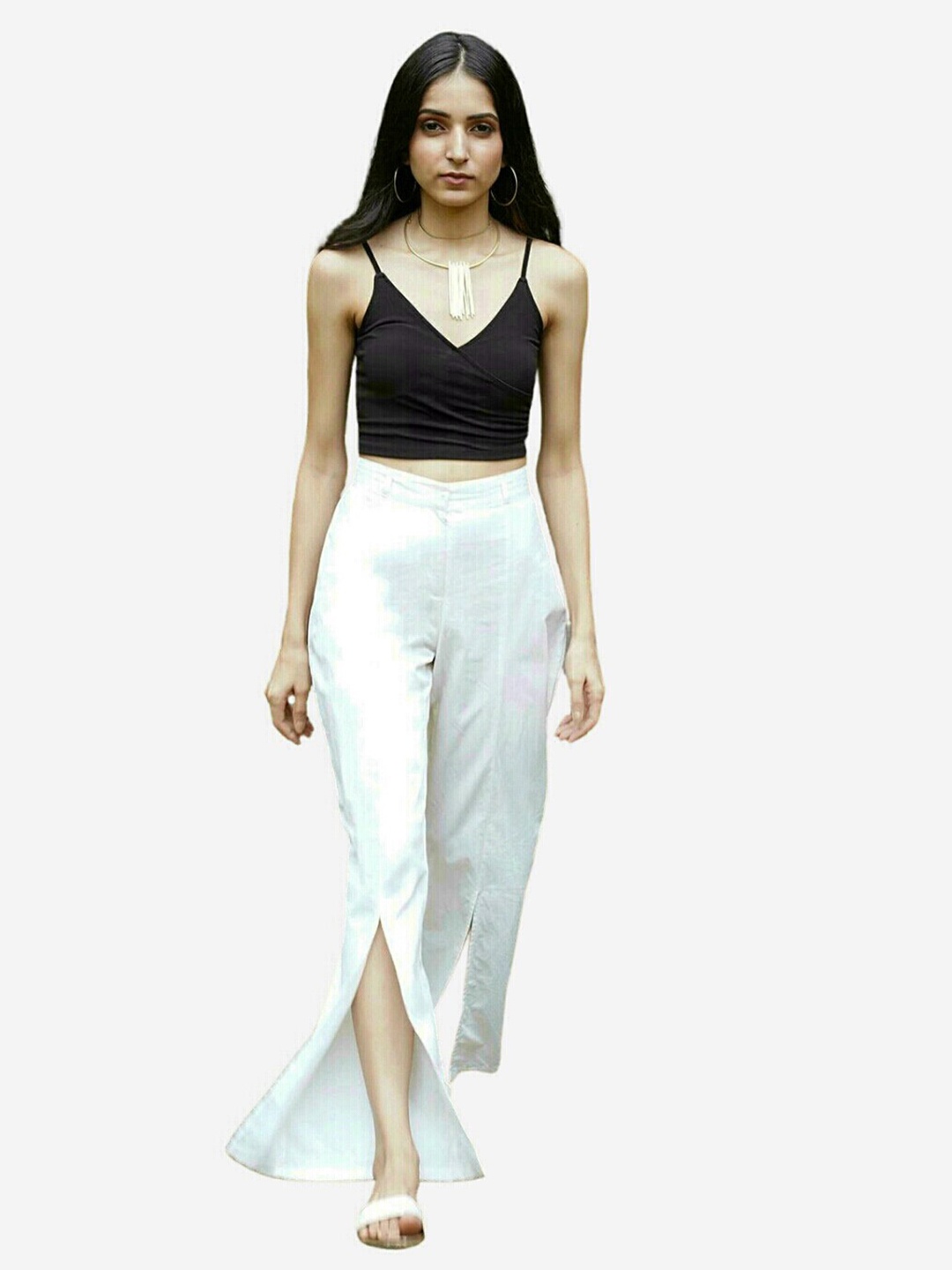 

Alaya By Stage3 Women White Palazzos