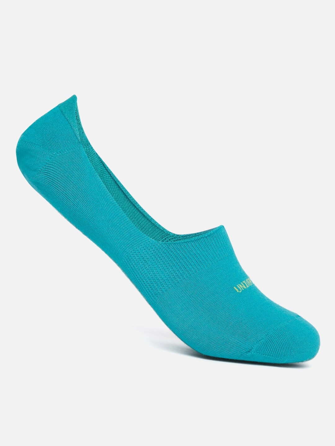 

Underjeans by Spykar Men Turquoise Blue Solid No Show Socks
