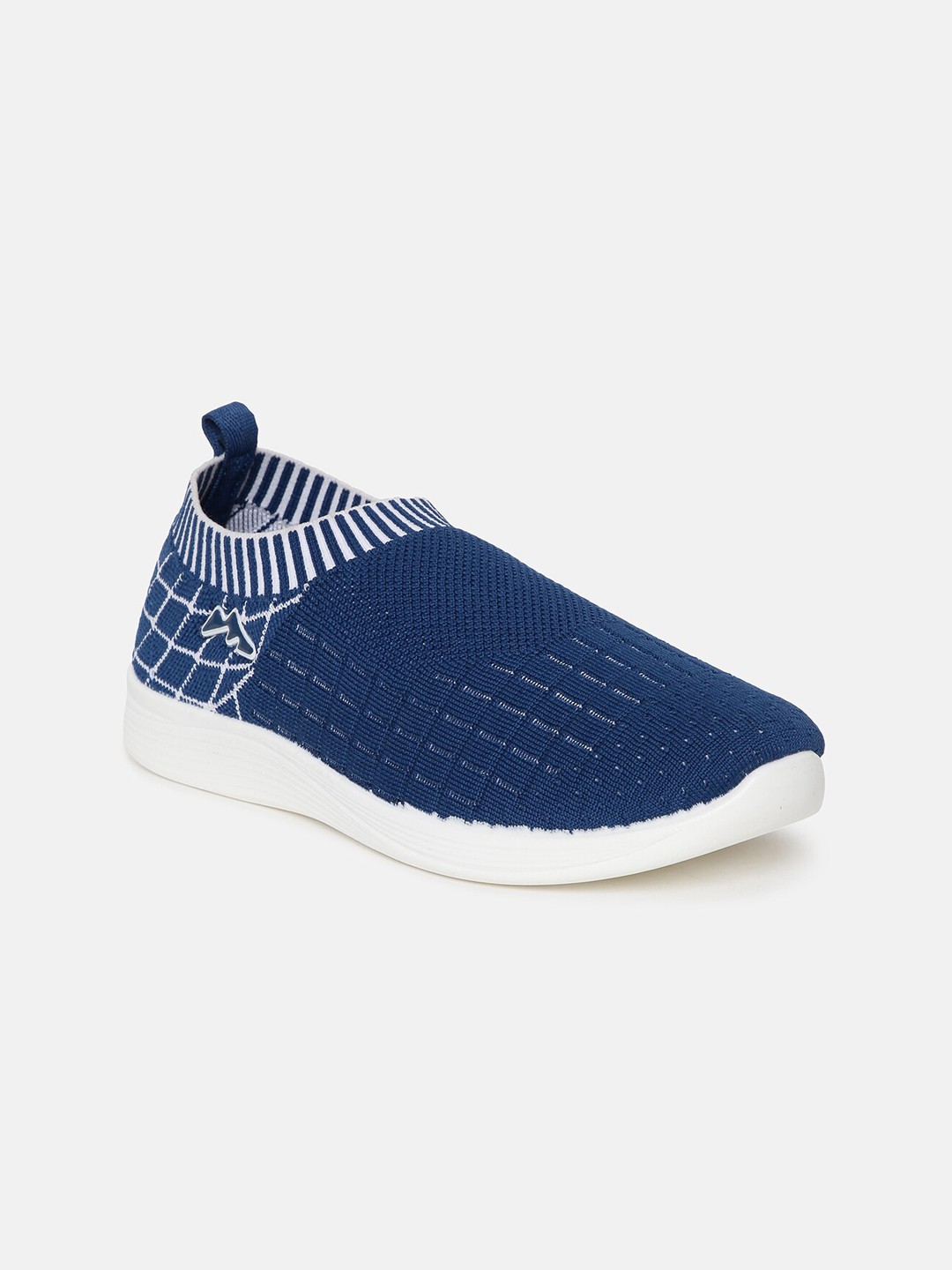 

Paragon Women Blue Woven Design Slip-On Sneakers