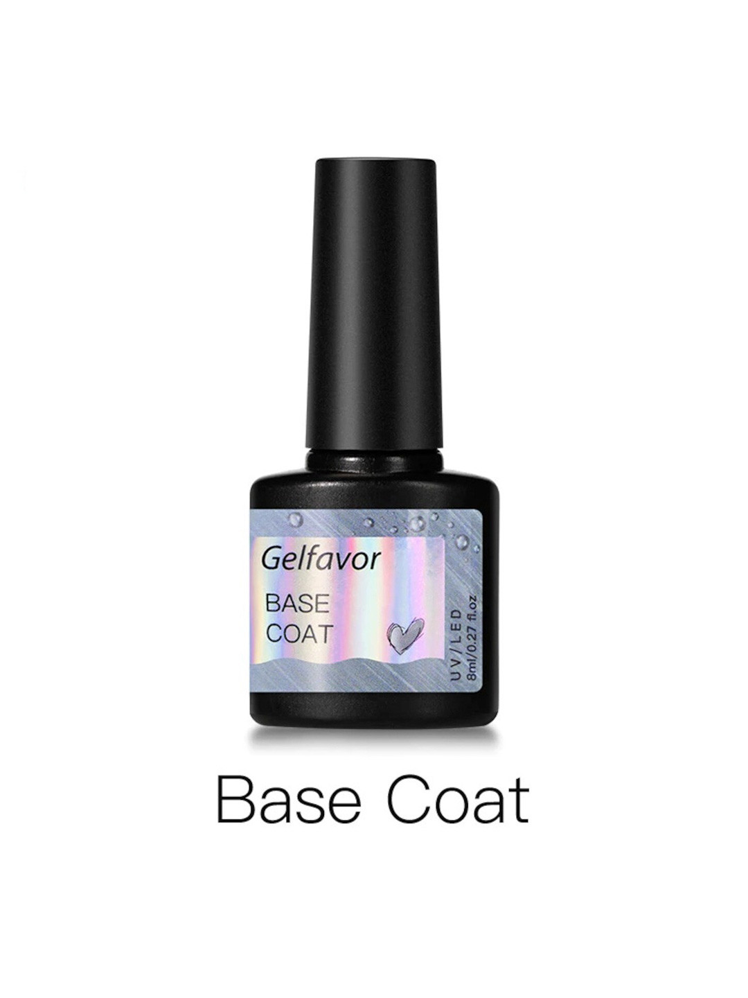 

Gelfavor Nail Gel Base & Top Coat Hybrid Nail Polish - GF-Base+Top 8 ml, Transparent